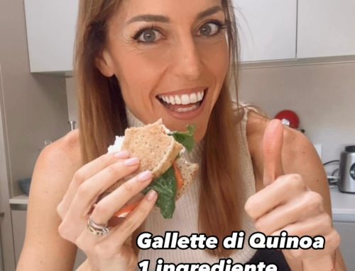 GALLETTE DI QUINOA: 1 INGREDIENTE